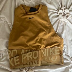 Nike Pro Bronze Sports Bra
